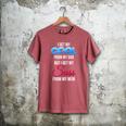 I Get My Cool From My Dad But I Get My Sass From My Mom Men's Comfort Colors T-Shirt Crimson