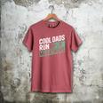 Cool Dads Run Marathons Marathon Running Runner Men's Comfort Colors T-Shirt Crimson