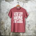 Cool Introvert Just Pretends I'm Not Heres Men's Comfort Colors T-Shirt Crimson