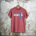Cross Country Senior Night Senior 2025 Graduation Party 30 Men's Comfort Colors T-Shirt Crimson