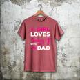 Cute Girls Hunting Dad Daughter Hunting Buddy Hunter Men's Comfort Colors T-Shirt Crimson