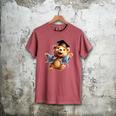 Cute Graduation Bear To Celebrate Your Graduate Men's Comfort Colors T-Shirt Crimson