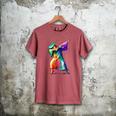 Dabbing Graduation Women Men's Comfort Colors T-Shirt Crimson