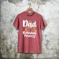 Dad Of The 1st Birthday Princess Girl 1 Years Old B-Day Men's Comfort Colors T-Shirt Crimson
