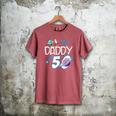 My Dad Is 50 Years Daddy Father 50th Years Birthday Men's Comfort Colors T-Shirt Crimson