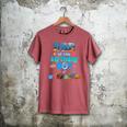 Dad Of The Birthday Boy Aquarium Sea Animals Matching Men's Comfort Colors T-Shirt Crimson