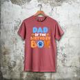 Dad Of The Birthday Boy Dog Lover Family Matching Men's Comfort Colors T-Shirt Crimson