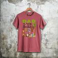 Dad Of The Birthday Boy Wild Zoo Theme Safari Party Men's Comfort Colors T-Shirt Crimson