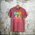 Dad Of The Birthday Girl Painting Art Birthday Girl Family Men's Comfort Colors T-Shirt Crimson