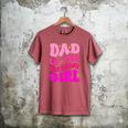 Dad Of The Birthday Girl Party Girls Daddy Birthday Party Men's Comfort Colors T-Shirt Crimson