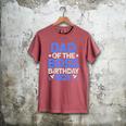 Dad Of The Boss Birthday Party Outfit Like A Boss Dad Men's Comfort Colors T-Shirt Crimson