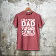 Dad Of CAMILA Father's Day Personalized Name Joke Men's Comfort Colors T-Shirt Crimson Dad Of CAMILA Father's Day Personalized Name Joke Men's Comfort Colors T-Shirt Crimson