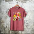 Dad Farm Animal Birthday Family Matching Party Men's Comfort Colors T-Shirt Crimson
