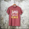 Dad Of The Notorious One Old School 1st Hip Hop Birthday Men's Comfort Colors T-Shirt Crimson