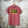 Dad Periodic Table Of Elements Men's Comfort Colors T-Shirt Crimson Dad Periodic Table Of Elements Men's Comfort Colors T-Shirt Crimson