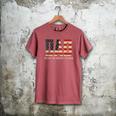 Dad Protector Hero Legend USA Flag Dad Father's Day Men's Comfort Colors T-Shirt Crimson