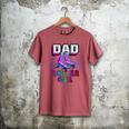 Dad Of Roller Girl Roller Skating Birthday Matching Family Men's Comfort Colors T-Shirt Crimson Dad Of Roller Girl Roller Skating Birthday Matching Family Men's Comfort Colors T-Shirt Crimson