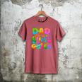 Dad Of The Slime Queen Birthday Family Matching Party Men's Comfort Colors T-Shirt Crimson