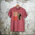 My Dad Is A Soldier Hero Proud Army Son US Military Men's Comfort Colors T-Shirt Crimson