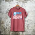 DAD Thanks For Coming Back When You Went To Get Milk Men's Comfort Colors T-Shirt Crimson