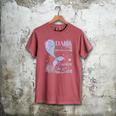 Dada Dad 1st Birthday Mermaid Oneder The Sea Family Matching Men's Comfort Colors T-Shirt Crimson
