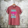 Dada Daddy Dad Bruh Baseball Drip Ice Cream Dad Bruh Men's Comfort Colors T-Shirt Crimson