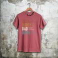 Dada Daddy Dad Bruh For Dad Father's Day Men's Comfort Colors T-Shirt Crimson