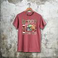 Daddy Of The 1 Year Old Football Lover 1st Birthday Boy Men's Comfort Colors T-Shirt Crimson