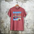 Daddy Of The Bday Boy Blue Dog Theme Party Family Matching Men's Comfort Colors T-Shirt Crimson
