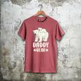 Daddy Bear And Cub Polar Bear Men's Comfort Colors T-Shirt Crimson