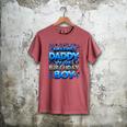 Daddy Of The Birthday Boy Matching Family Father Men's Comfort Colors T-Shirt Crimson