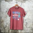 Daddy Of The Birthday Mermaid Family Matching Dad Papa Men's Comfort Colors T-Shirt Crimson