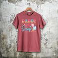 Daddy Of The Scoop Ice Cream Gender Reveal Baby Shower Men's Comfort Colors T-Shirt Crimson