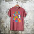 Daddy Of The Shark Birthday Dad Matching Family Men's Comfort Colors T-Shirt Crimson