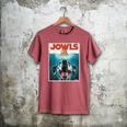 Dalmatian Jowls Cute Paws Spot Dog Mom Top Dog Dad Men's Comfort Colors T-Shirt Crimson