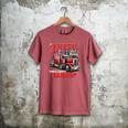 If Diesel Ain't Burnin Then I Ain't Earnin Truck Driver Dad Men's Comfort Colors T-Shirt Crimson
