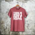This Is What A DILF Looks Like Hot Dad DILF Men's Comfort Colors T-Shirt Crimson This Is What A DILF Looks Like Hot Dad DILF Men's Comfort Colors T-Shirt Crimson