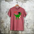 Dinosaur Rawr Diploma Graduate Graduation Men's Comfort Colors T-Shirt Crimson