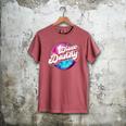 Disco Daddy 60's 70s Disco Dad Men's Comfort Colors T-Shirt Crimson