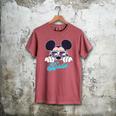 Disney Mickey And Friends Cool Mickey Summer Vibes Dad Logo Men's Comfort Colors T-Shirt Crimson