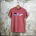 Disney Minnie Mouse And Daisy Duck Dad Father's Day Birthday Men's Comfort Colors T-Shirt Crimson