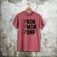DNP Doctor MSN BSN DNP Nurse DNP Degree Graduation Men's Comfort Colors T-Shirt Crimson