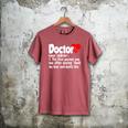 Doctor For Medical Med Student Graduation Men's Comfort Colors T-Shirt Crimson