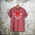 Earned It For Nurse Graduation Or RN LPN Nursing School Grad Men's Comfort Colors T-Shirt Crimson