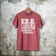 EdD Doctor Of Education In Progress EdD Graduation Men's Comfort Colors T-Shirt Crimson