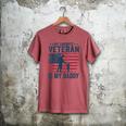 Father Veterans Day My Favorite Veteran Is My Daddy For Kids Men's Comfort Colors T-Shirt Crimson