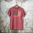 Fathers Day Old Man Retirement Tee Gag For Dad Men's Comfort Colors T-Shirt Crimson