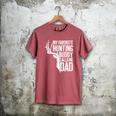 My Favorite Hunting Buddy Calls Me Dad Shirt Men Deer Hunter Men's Comfort Colors T-Shirt Crimson