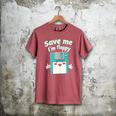 Floppy Disk Retro Tech Nostalgia Old School Computing Humor Men's Comfort Colors T-Shirt Crimson