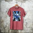 Frutiger Aero Aesthetic Tech Checkered Room Orb Sky Men's Comfort Colors T-Shirt Crimson